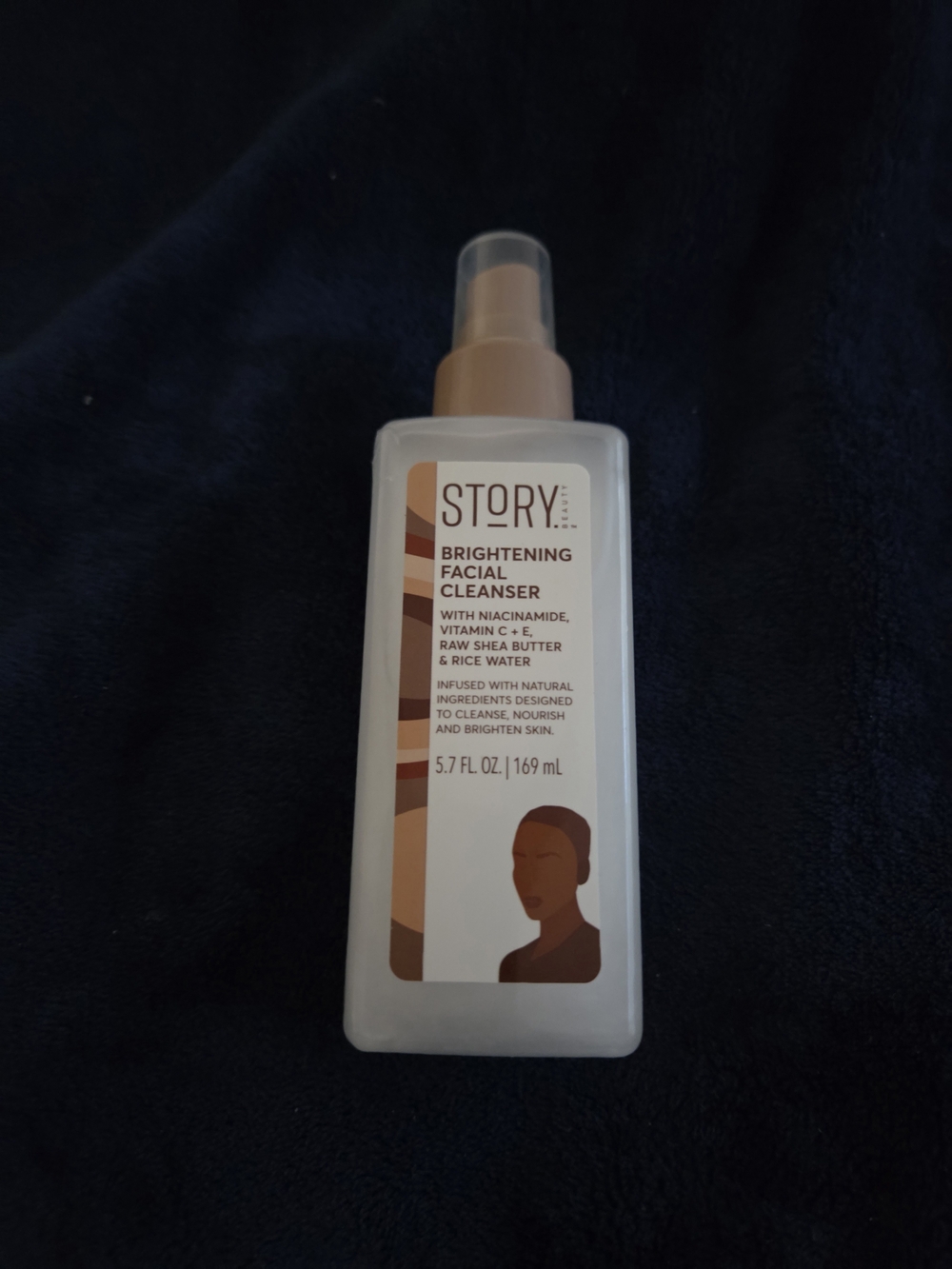Story Brightening Facial Cleanser Bottle
